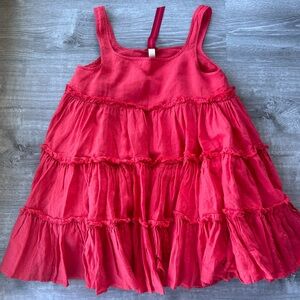 NWT Left On Friday Half Day dress size Small Chili color